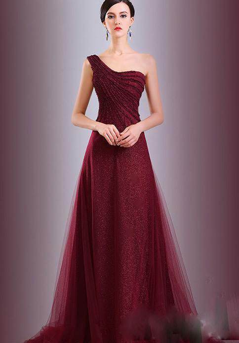 burgundy evening dresses uk