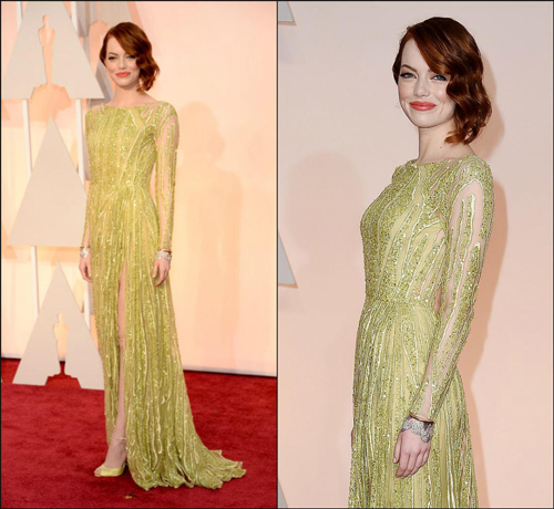 emma-stone-at-2015-Oscar