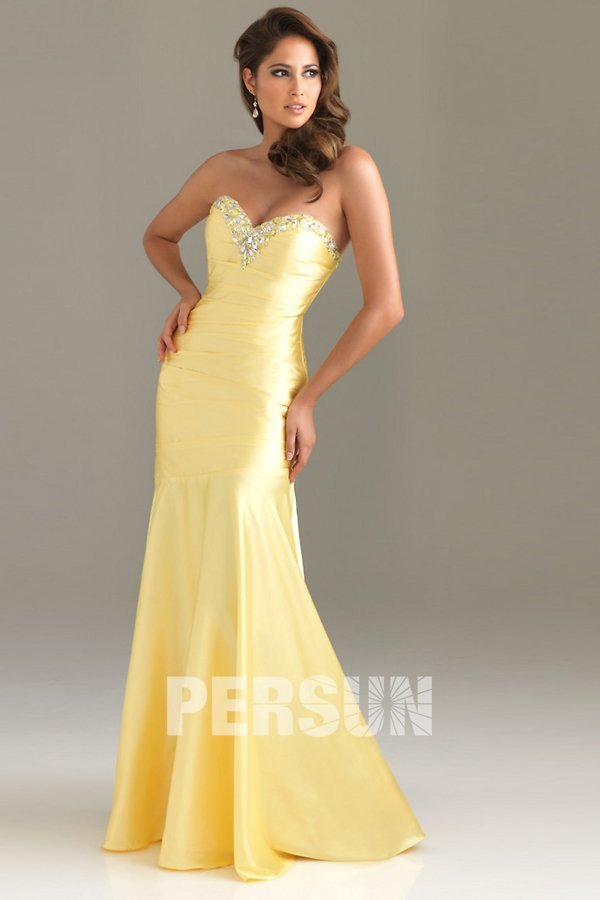 yellow prom gowns UK