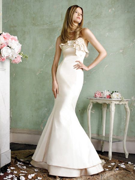 cheap fishtail wedding dresses