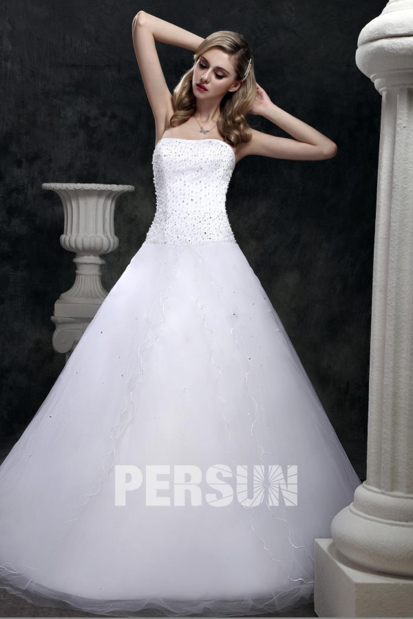 cheap princess style wedding gown